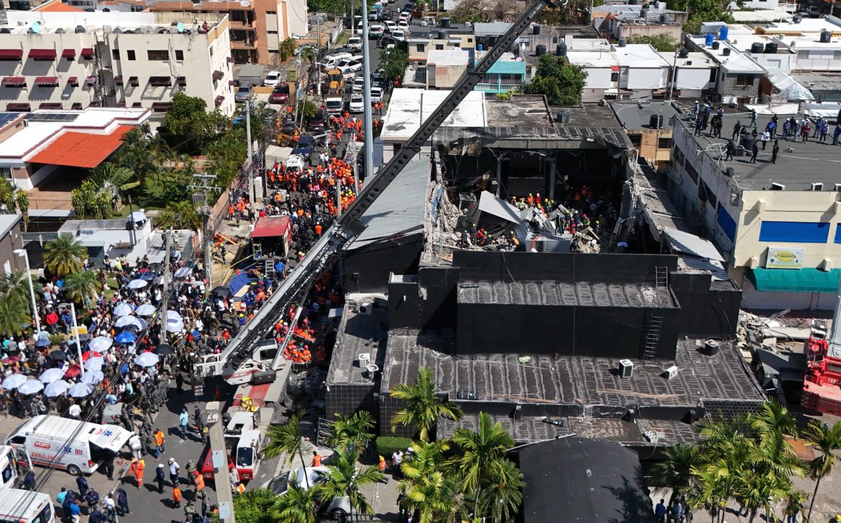 Sube a 113 el número de muertos por el derrumbe del techo en la discoteca Jet Set de Santo Domingo