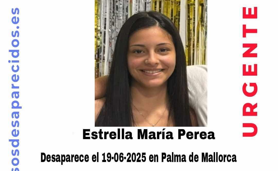 Piden ayuda para localizar a una menor desaparecida en Palma