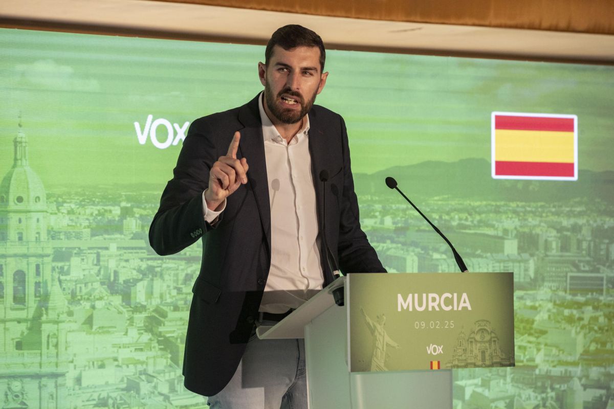 La Fiscalía abre diligencias por posible delito de odio contra el líder de Vox en Murcia