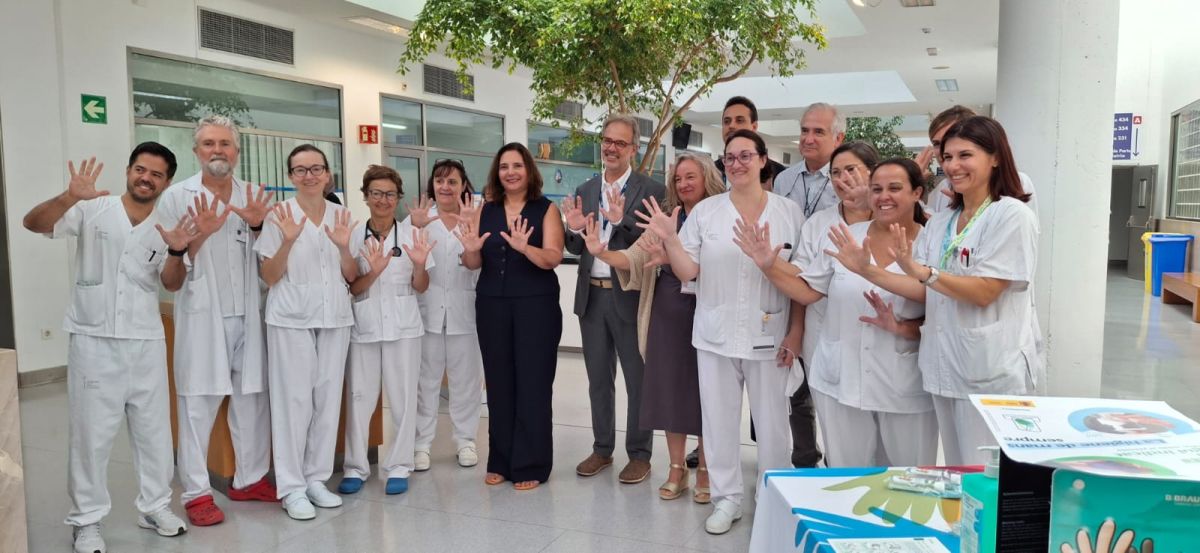 El Hospital de Manacor, premiado por la OMS por su excelencia en higiene de manos