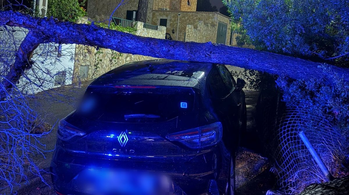 Las fuertes lluvias dejan 95 incidencias en Baleares y mantienen el aviso amarillo en Mallorca