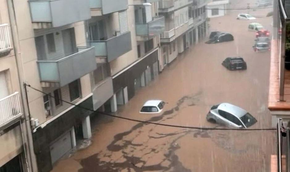 El paso de la DANA por Tarragona deja un paisaje desolador