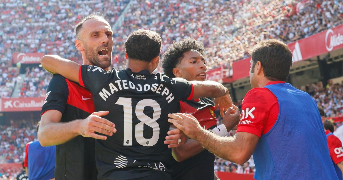 El Mallorca remonta en el Sánchez-Pizjuán y logra su primera victoria como visitante