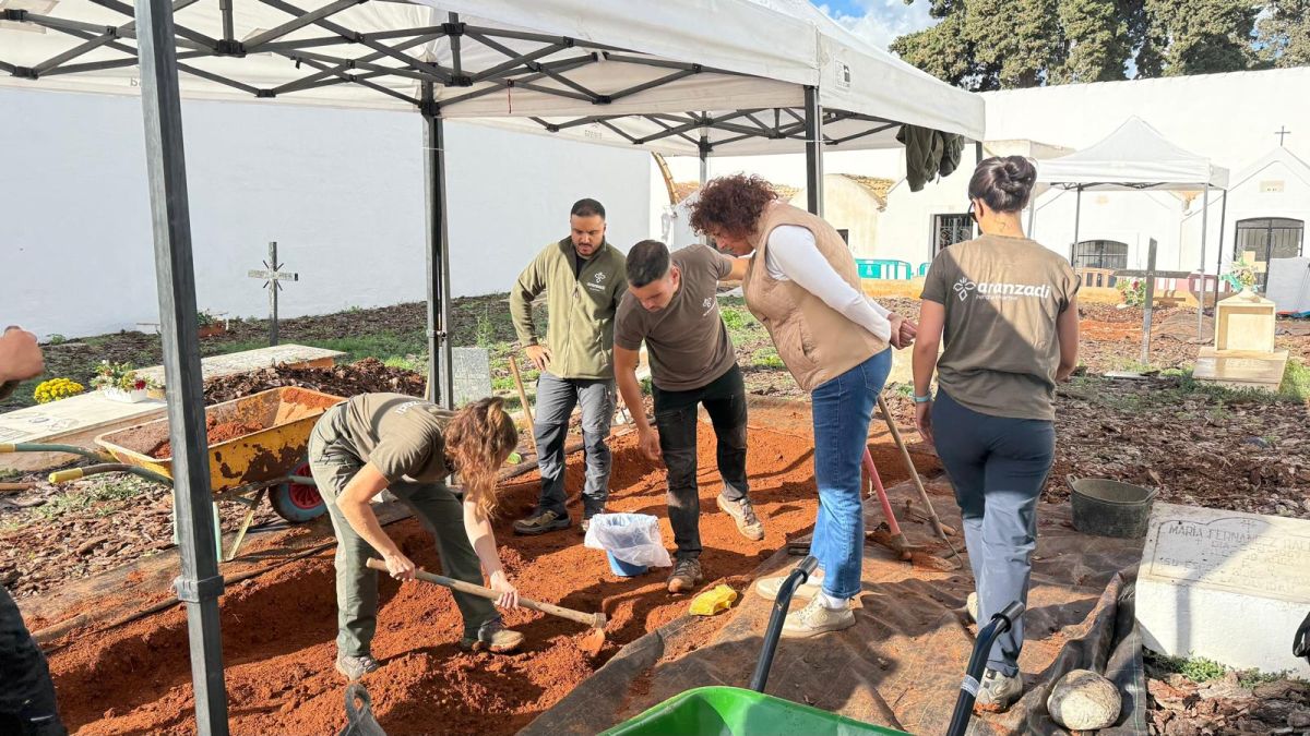 Arranca en Ses Figueretes la primera excavación del V Plan de Fosas del Govern