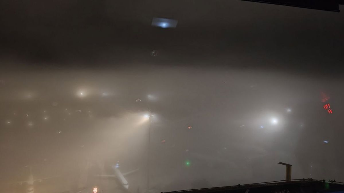 La niebla provoca retrasos en el aeropuerto de Palma