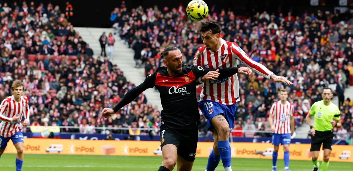 El Atlético sigue firme en casa y se impone al Mallorca con autoridad