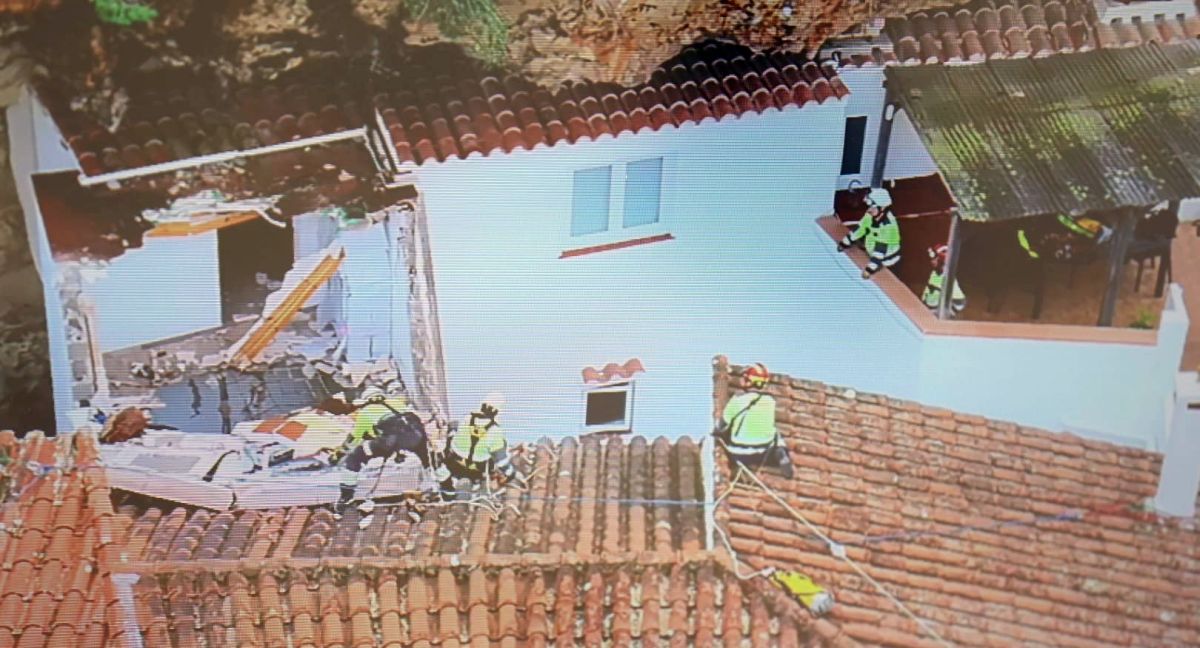 VÍDEO | Derrumbe mortal en Menorca
