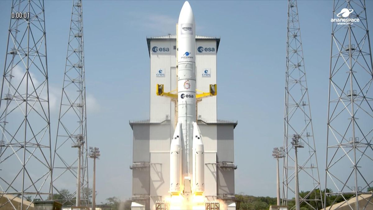 Despega con éxito la versión más potente del cohete europeo Ariane 6