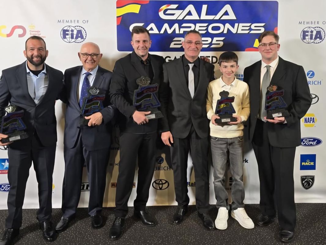 Los más grandes del automovilismo balear hacen brillar las Islas en la Gala nacional de Campeones