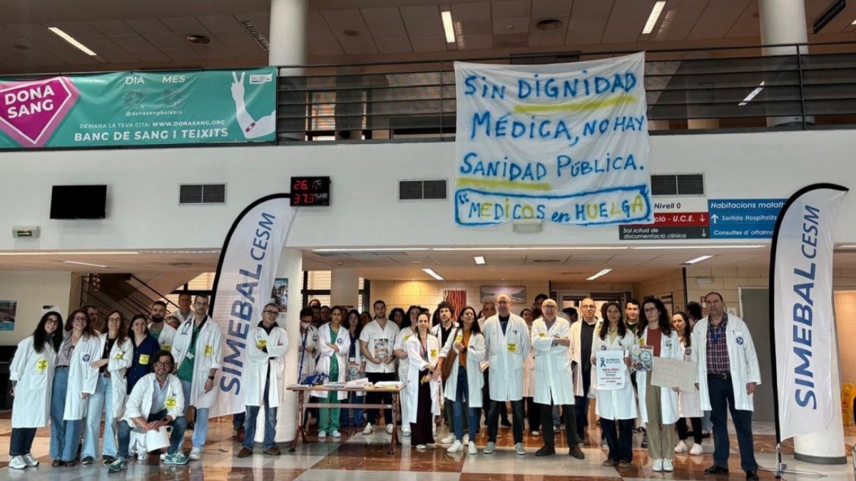 Baleares acumula más de 11.000 citas suspendidas en tres días de huelga