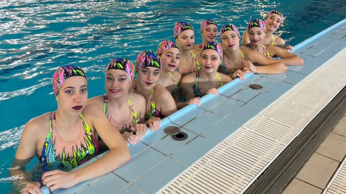 Natación artística | El Club Mediterrani Syncro se consolida en la élite nacional