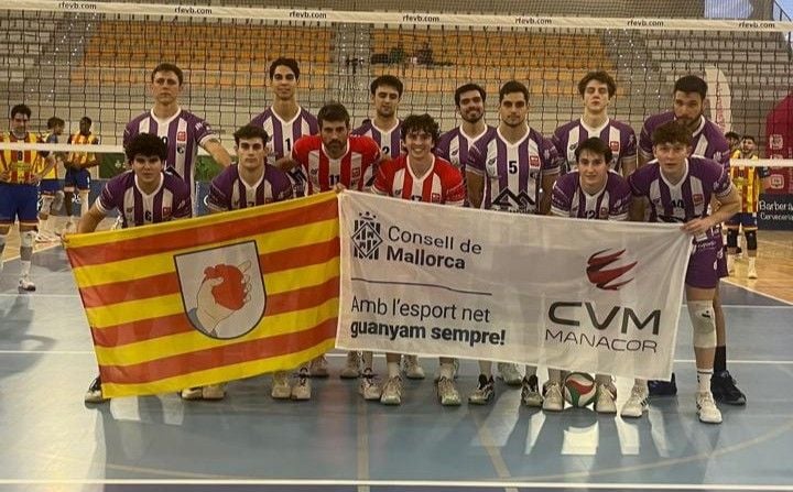 El CV Manacor vence al Conqueridor Valencia y suma un nuevo triunfo