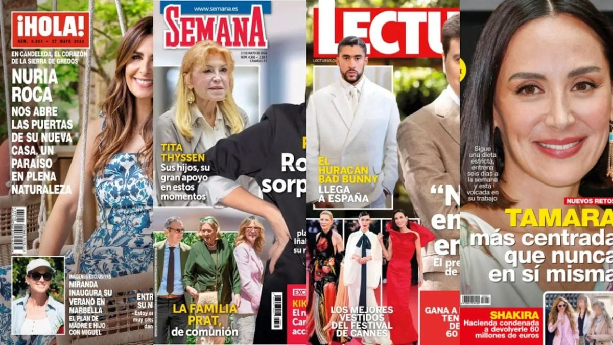 La ruptura sorpresa de Rosa López o Marc Giró sin filtros, las portadas del 20 de mayo
