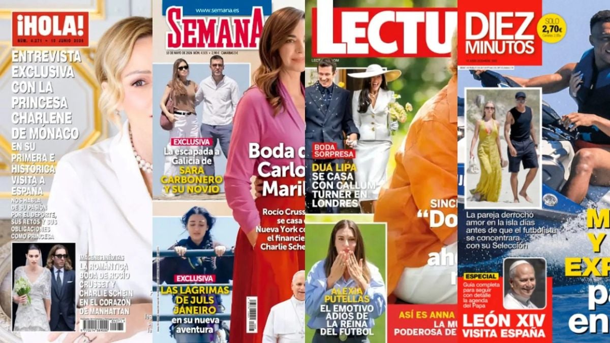 La princesa Charlene de Mónaco habla en exclusiva y Ester Expósito y Mbappe derrochan pasión, las portadas del 3 de junio