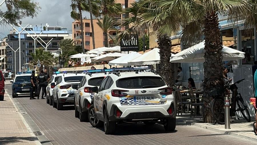Detenida por intentar apuñalar a un hombre en un restaurante de Can Pastilla