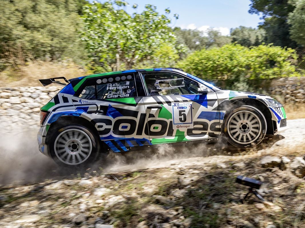 David García y Rudy Hensen se imponen en el Rallysprint Afició