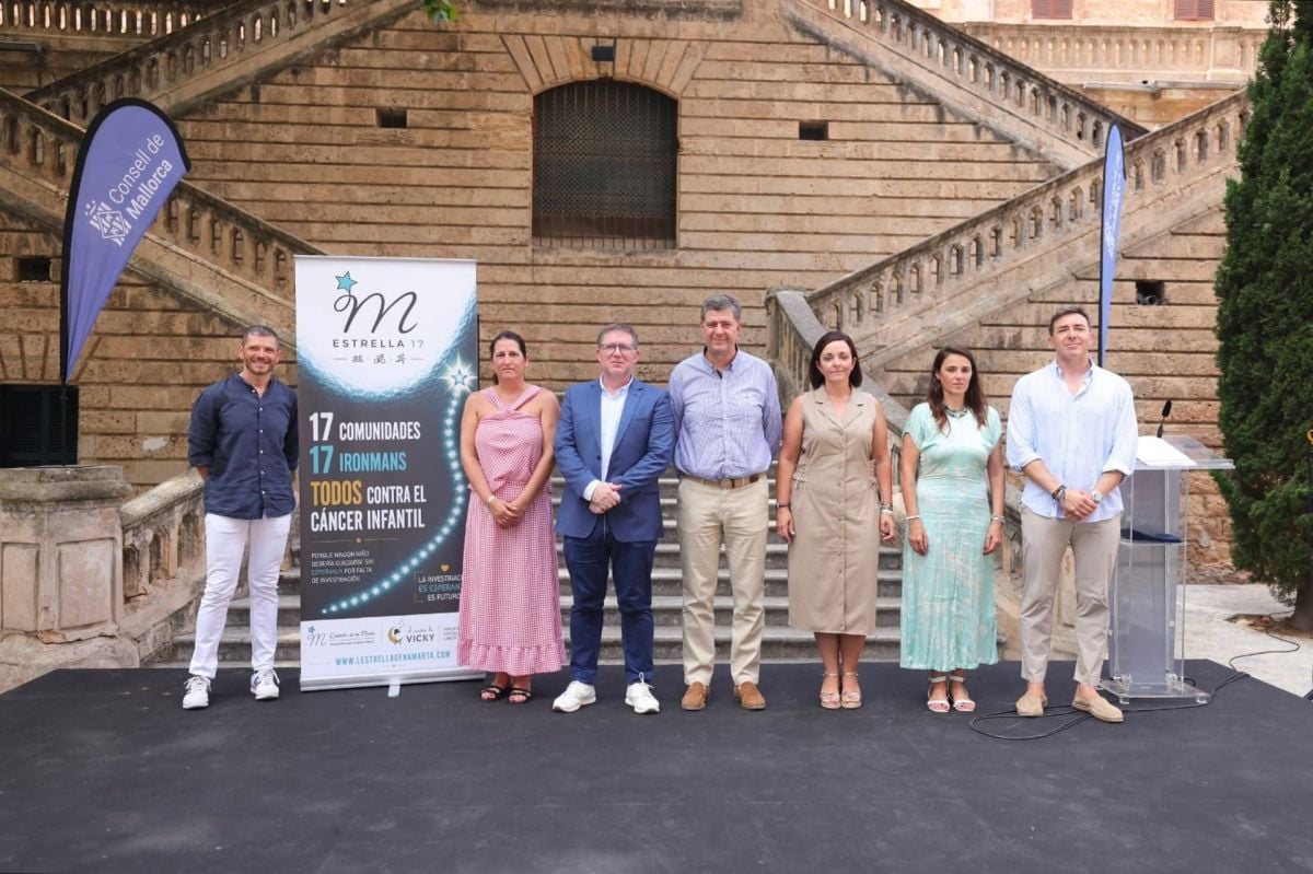 El Govern se une a la lucha contra el cáncer infantil con el reto solidario ESTRELLA 17