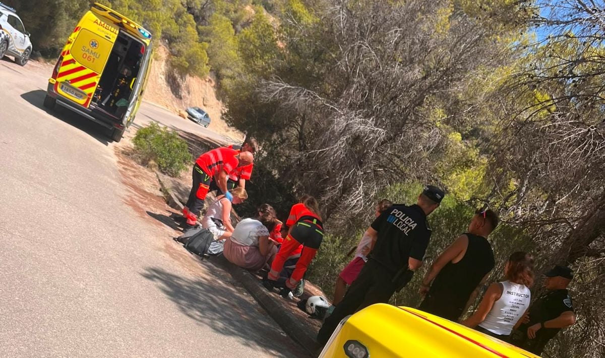 Dos turistas resultan heridas tras sufrir un accidente en quad en Camp de Mar