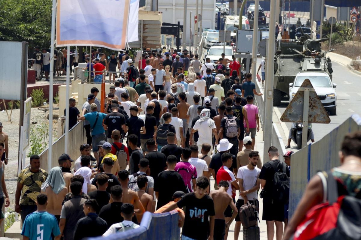 A prisión en Ceuta nueve inmigrantes y expulsados otros dos por diversos delitos