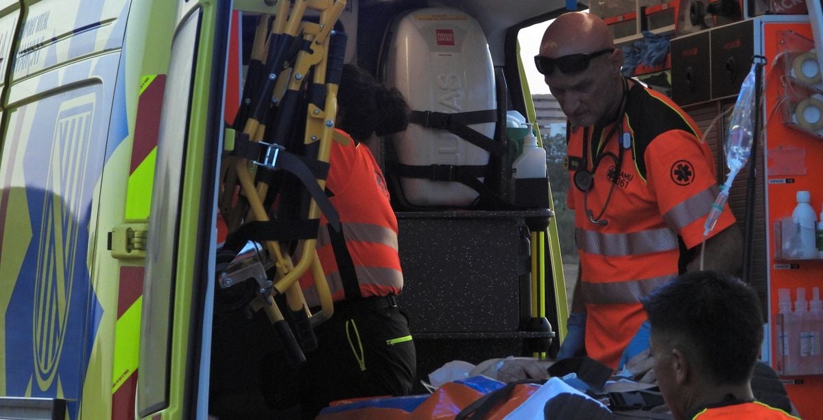 Un herido grave tras sufrir un accidente en moto acuática frente al puerto de Palma