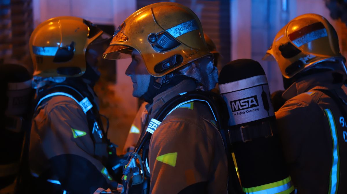 Siete personas resultan intoxicadas por humo tras un incendio en un restaurante de Palma