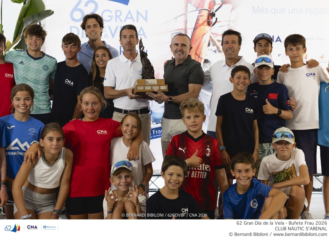 El Club Nàutic S'Arenal presenta el 62º Gran Día de la Vela con más de 500 regatistas y 400 barcos
