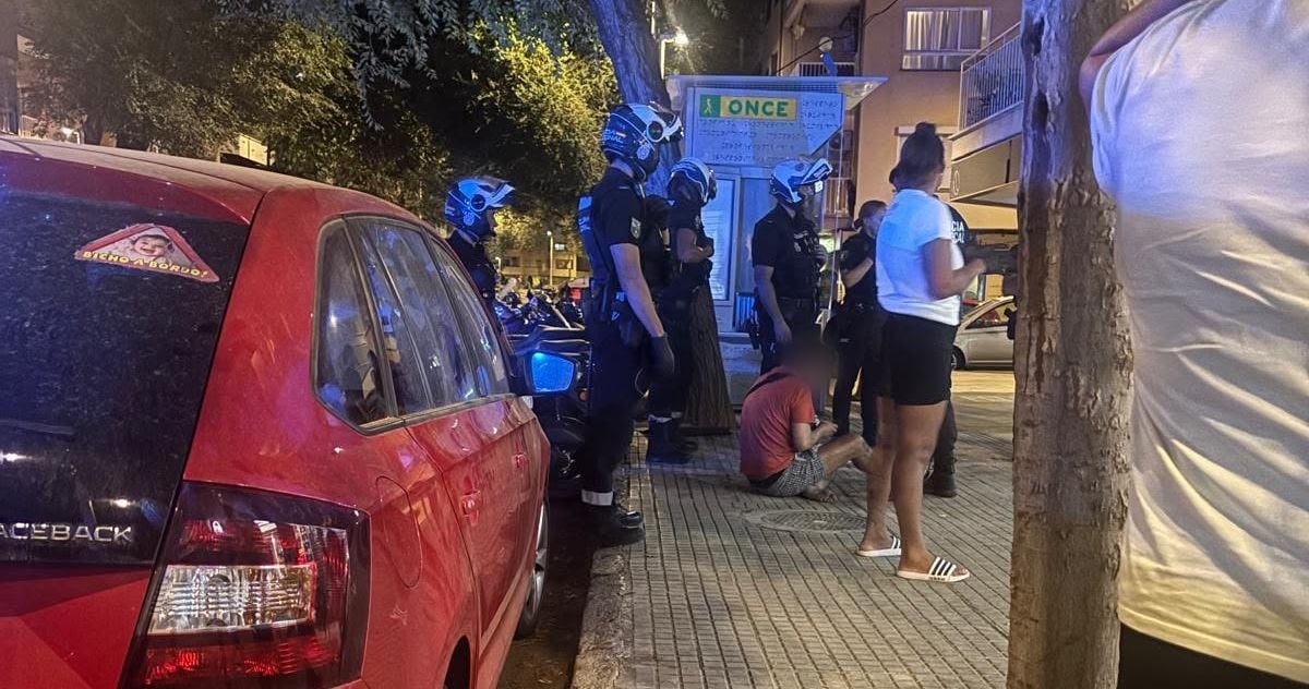 Intenta quemar un bar de Palma harto del ruido e impregnado con una garrafa de gasolina