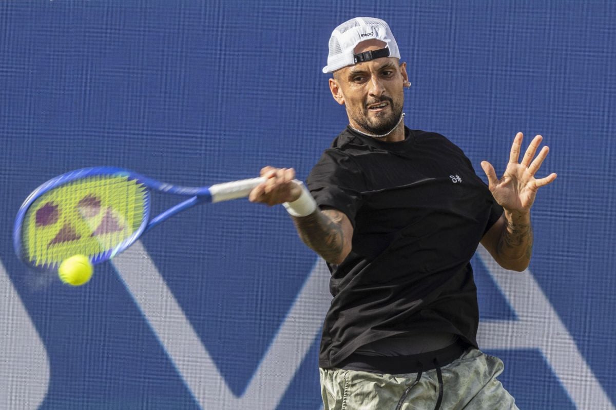 Nick Kyrgios cumple su sanción de un mes por el positivo por cocaína durante el torneo de Mallorca