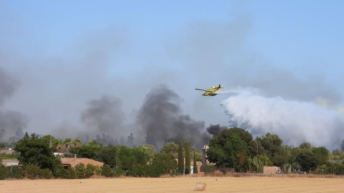 Piden el precinto e inspección de las antiguas vaquerías de Santa Maria del Camí por riesgo de nuevos incendios