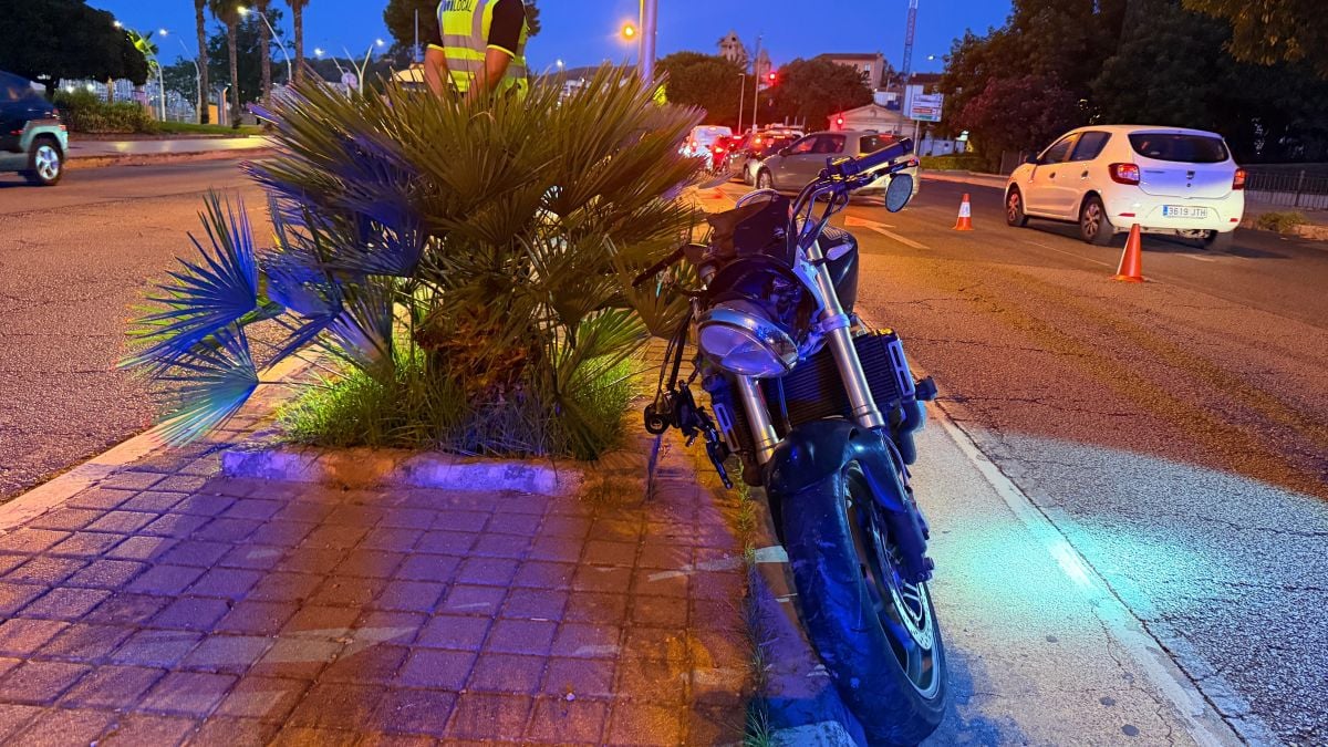 Un motorista, muy grave tras sufrir un accidente en el Paseo Marítimo de Palma